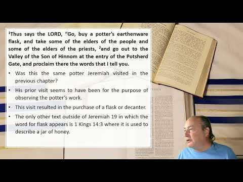 Reading the Bible with Meaning - Jeremiah 19:1-20:6