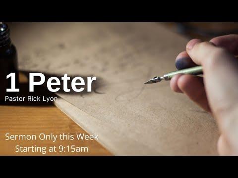 5/29/22 1 Peter 3:18-22