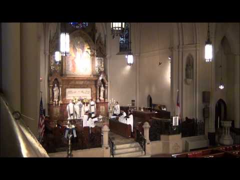 Psalm 116:11-16, The Alleulia, and the Gospel for Corpus Christi @ St. John's Detroit