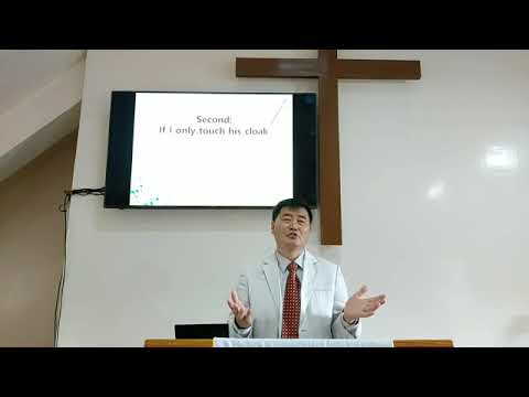 If only I touch His cloak (Matthew 9:20-22)