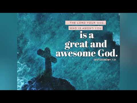 23-8-22 | Deuteronomy 7:21 | @Hope Ministries | Bidar |  Sarah Clement Raj | Today's Bible Verse