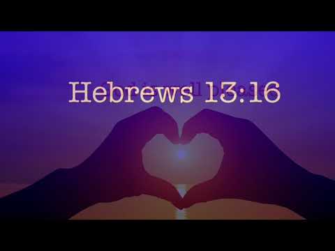 Hebrews 13:16