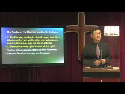 16 Aug 2020, Luke 18: 9-17; Isaiah 29: 13-14, "To Be Right" by Rev. Yong Teck Meng