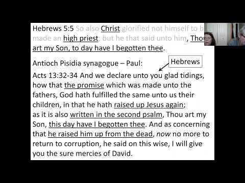 Nov 27, 2022 - Hebrews 5: 4 - 6:3 - Rightly Dividing