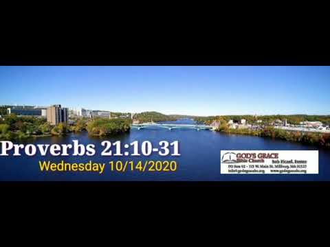 Proverbs 21:10-31 - Wednesday, 10/14/2020