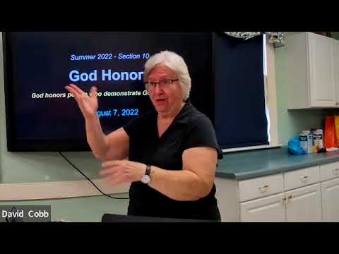 "God Honors" 2 Kings 12:4-16