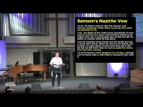 Worship Service 8.14.2022 "He Will Begin to Save Israel" (Judges 13:1-16:31)