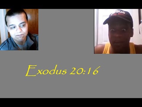 "Exodus 20:16" (Calling Out G Man/TrueE) by CA