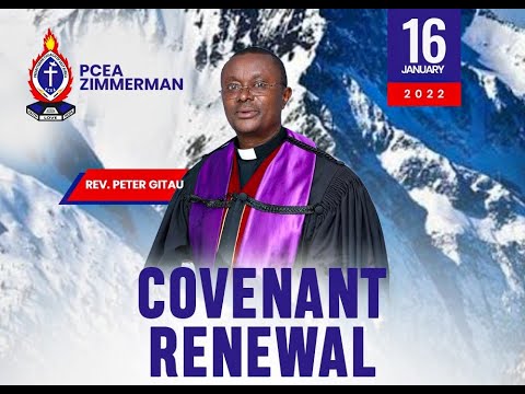 COVENANT RENEWAL SERVICE - Joshua 24:24-25