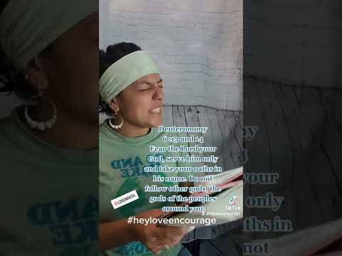 Deuteronomy 6 :13 and 14 How I allow the HolySpirit to apply Gods word to my Everyday life