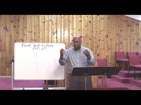 EQUIPPING U- Paul Sails For Rome (Acts 27:1-2; 33-44)