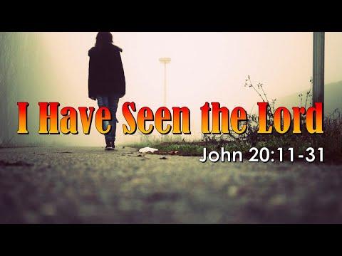 "I Have Seen the Lord, John 20:11-31" by Rev. Joshua Lee, The Crossing, CFC Church of Hayward