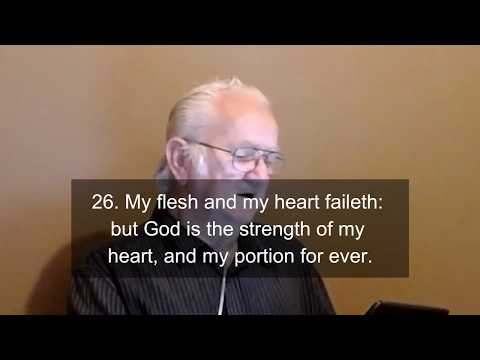 June 25 2020 Psalms 73:23-26 KJV