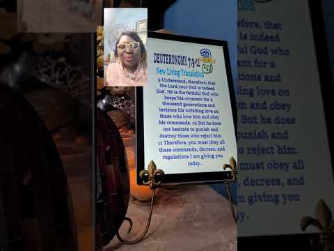 3FOLD Deuteronomy 7:9-11