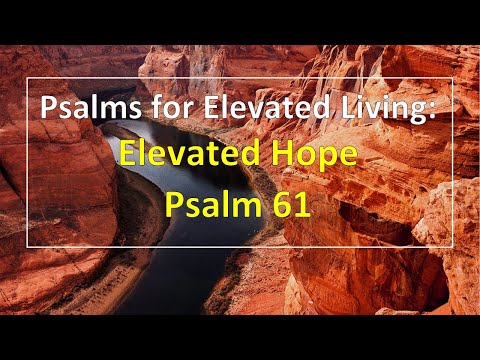Why Are You Different? (Mark 2:18-3:6) | "Psalms for Elevated Living: Elevated Hope (Psalm 61)"