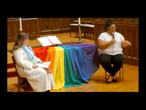 Sermon for June 26, 2022 (Pride Sunday): Galatians 3:23-29 - Q&A w/Rep. Athena Hollins, DFL- 66B