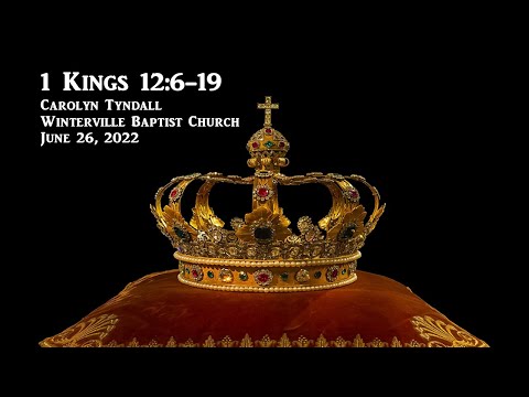 1 Kings 12:6-19