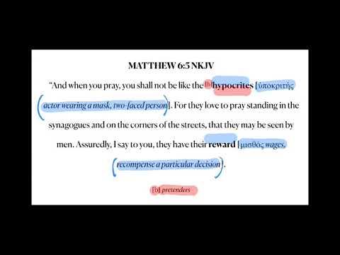 Jesus Teaching on Prayer (Mat 6:5:13)