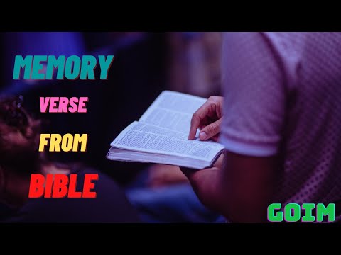 Memory Verse from BIBLE   -  1 Chronicles 12 : 18