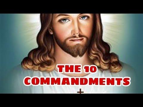 THE 10 COMMANDMENTS/EXODUS 20:1-17