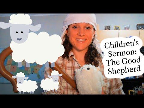 Children's Sermon: The Good Shepherd (John 10:11-18) for April 25, 2021