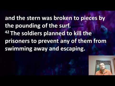 Acts 27:27-28:10 Daily Devotion