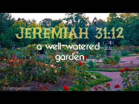 JEREMIAH 31:12 ~ A WELL-WATERED GARDEN