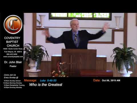 [Luke  9:46-50]  Who is the Greatest
