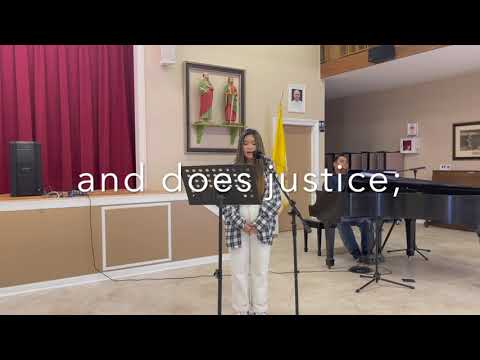 The one who does justice (Psalm 15: 2-5)