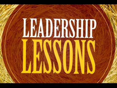 Acts 6:1-15 - LEADERSHIP LESSONS