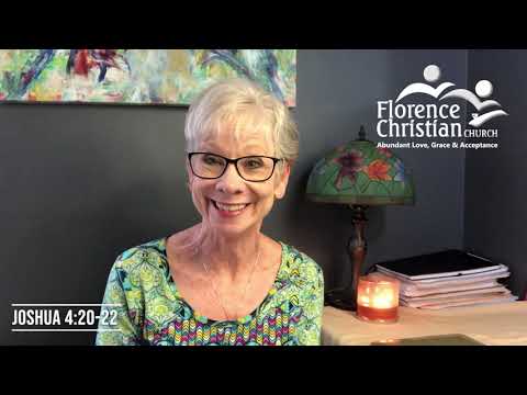 Remembrance Daily Devotion from the Pastor Joshua 4:20-22