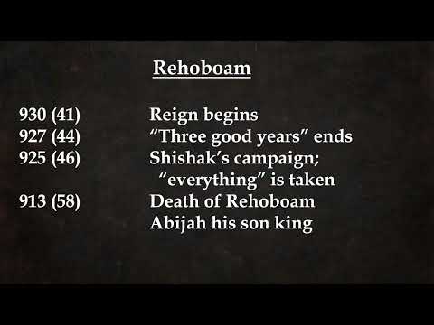 Invisible Church Video - 2 Chronicles 12:13-13:22