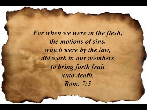 Romans 7:5