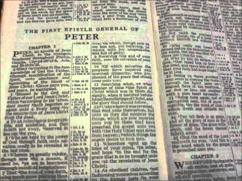 Pastor Cody Kohlman preaching 1 Peter 2:8-10 on 03-25-12 PM