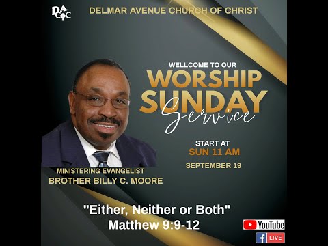 Either, Neither, or Both (Matthew 9:9-12)