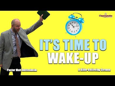 It's Time to Wake-Up | Luke 16:19-25 | Pastor Matthew Nettesheim