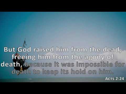 Acts 2:24, Holy Bible, NIV
