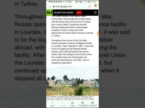 Cuban missile crisis 2.0(Ezek 38:4)