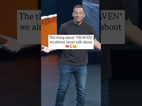 The thing about *HEAVEN* we almost NEVER talk about