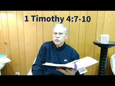 1 Timothy 4:7-10, a brief thought