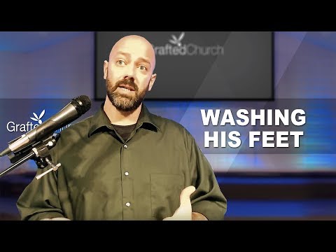 Woman washed Yeshua's feet with tears (Luke 7:36-50)