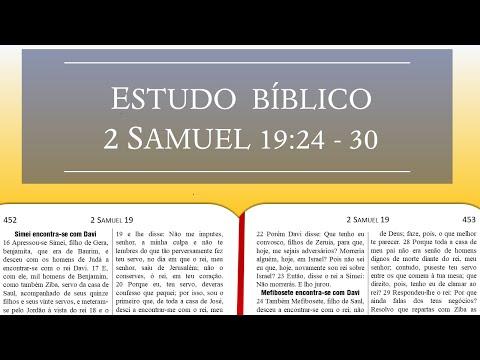Estudo bíblico 2 Samuel 19:23-30