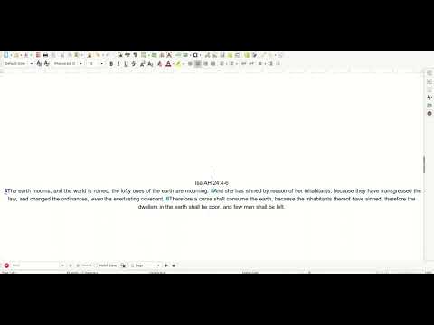 02 02 Scripture IsaIAH 24:4 6