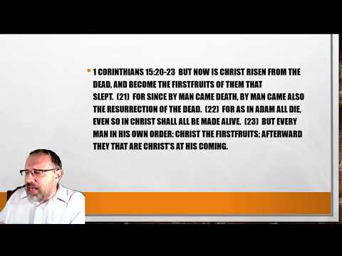 BOOK OF REVELATION - Part 29 - Rev. 20:5-6