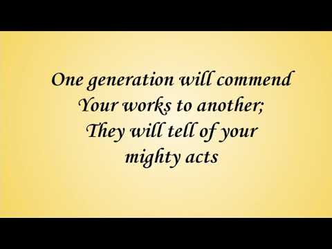 Scripture To Song: Psalm 145:1-6