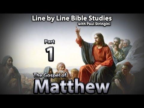 The Gospel of Matthew Explained - Bible Study 1 - Matthew 1:1-25