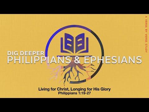 Living For Christ, Longing For His Glory | Philippians 1:19-27 | October 12 | Fernando Serrano