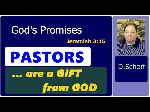 "God's Promises: Jeremiah 3:15 - God will give Pastors" (Dietmar Scherf)