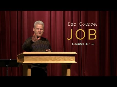 Job 4:1-21, Bad Counsel