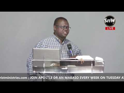 LIVE  | Confidence | Hebrews 10:35 | With Apostle Dr AN Mabaso | Sunday 16/05/2021